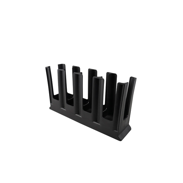 Chef Inox Chef Inox Chef Inox 4-Compartment Horizontal Cup Organiser Black ...