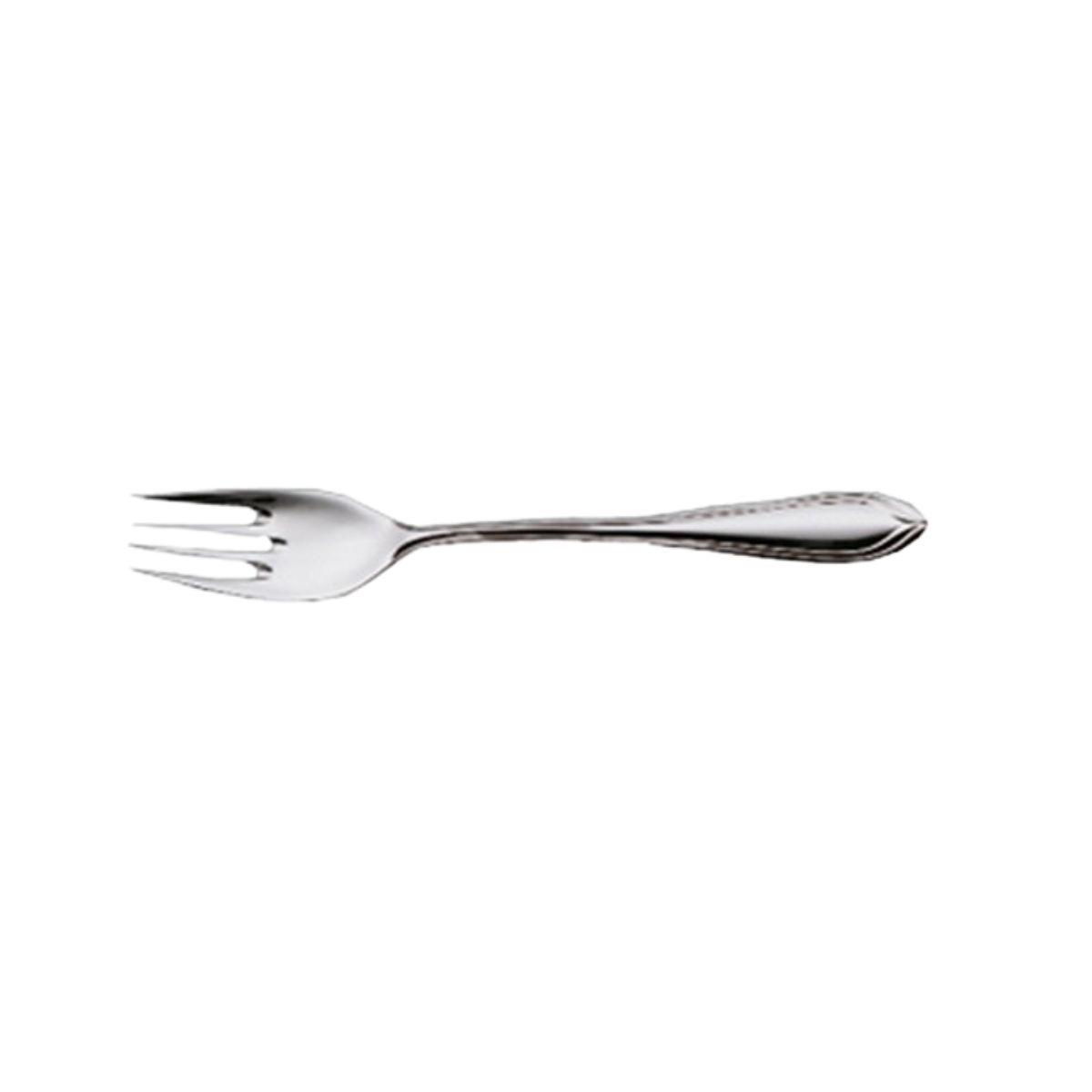 Flair Fish Fork Silverplated