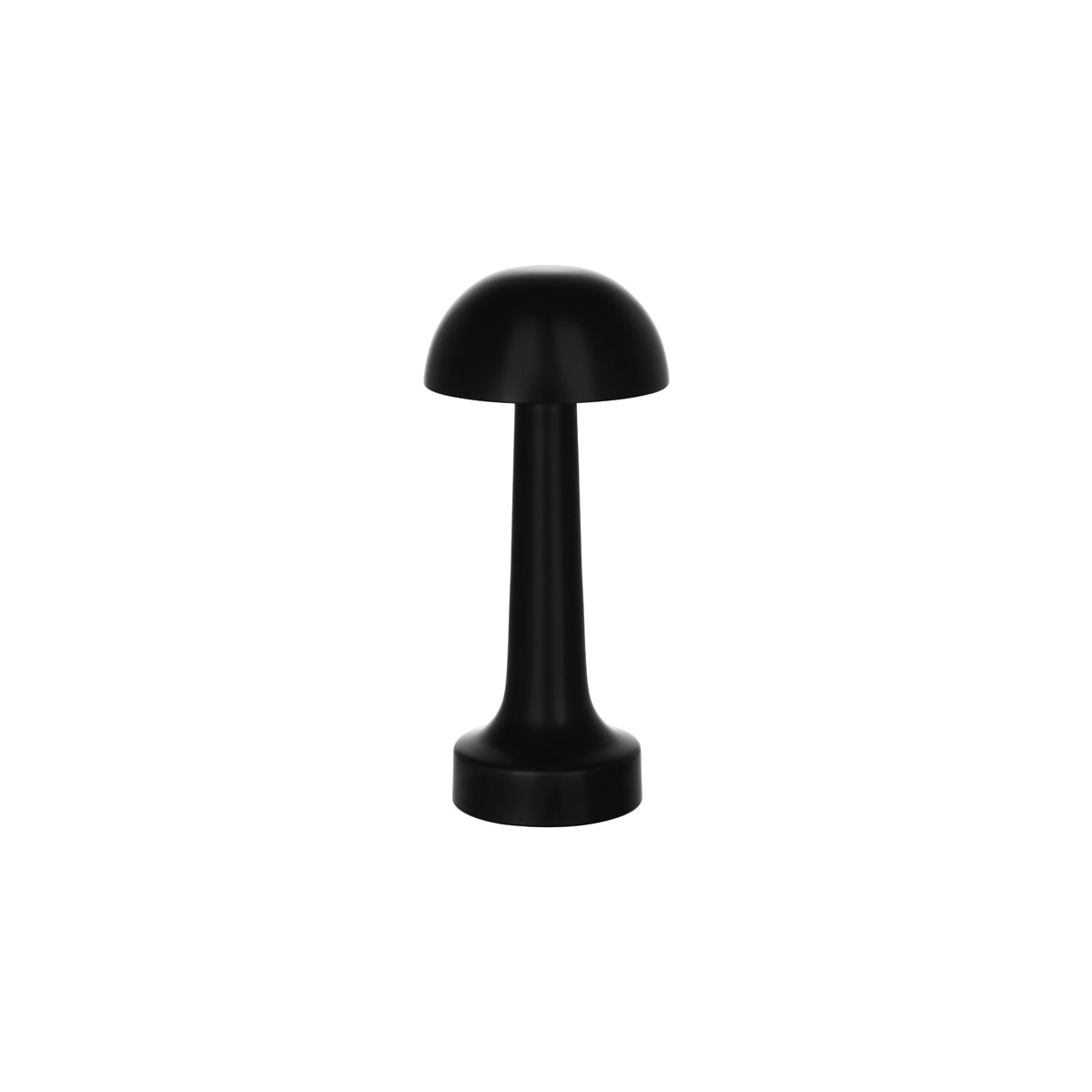 1000122 Tablekraft Ambience Thea Cordless LED Table Lamp Oxide Black 90x210mm Tomkin Australia Hospitality Supplies