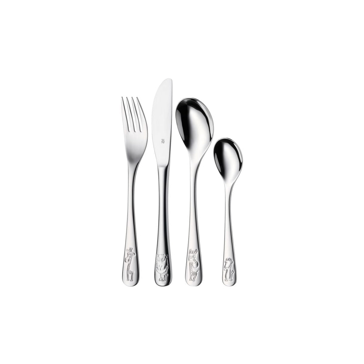 Safari 4pc Chiildren's Cutlery Set