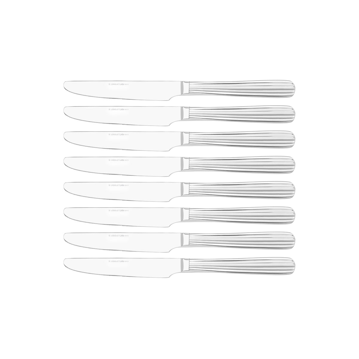 12400-56C Tablekraft Lido Cutlery Set 56pc Tomkin Australia Hospitality Supplies