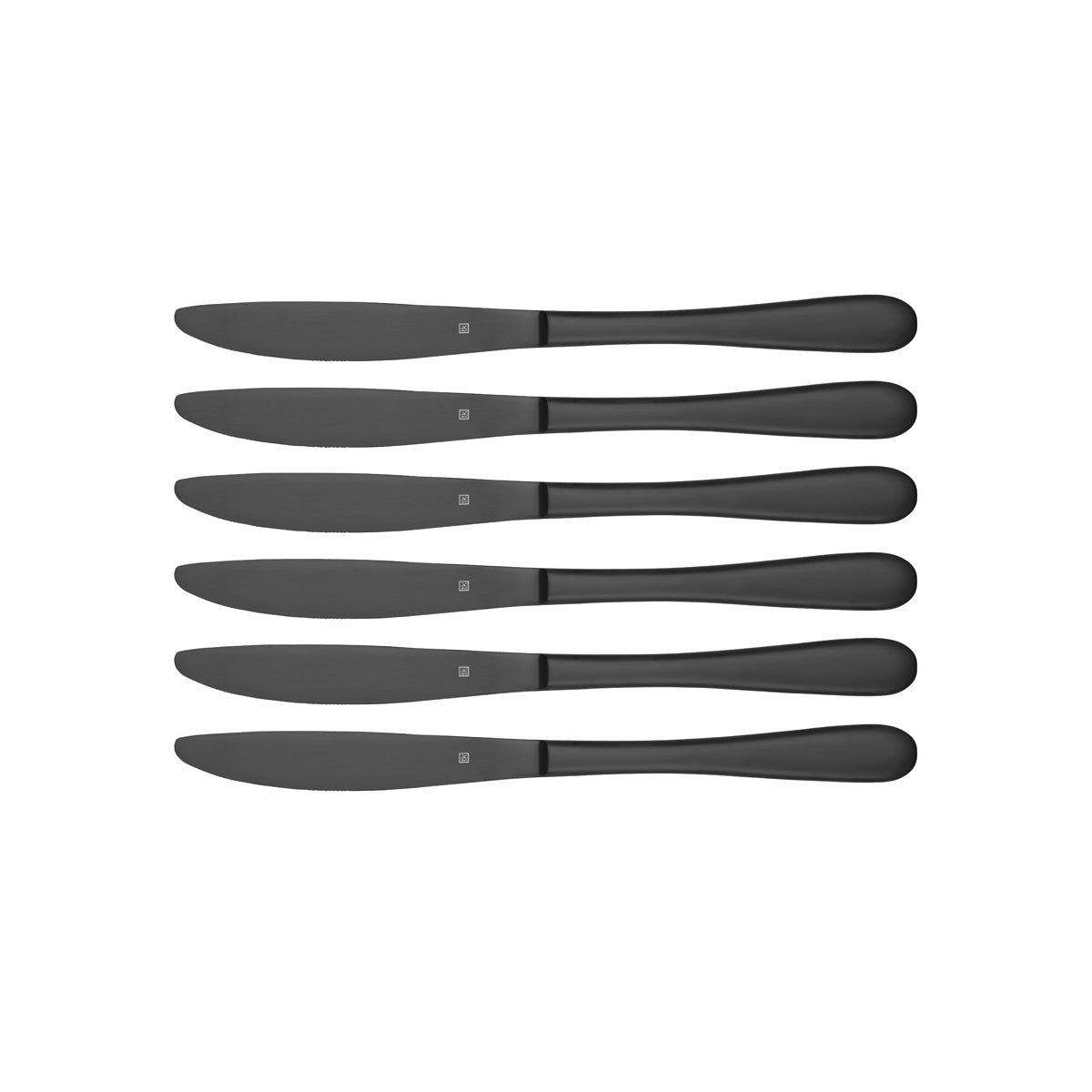 13000-24 Tablekraft Soho Ink Cutlery Set 24pc Tomkin Australia Hospitality Supplies