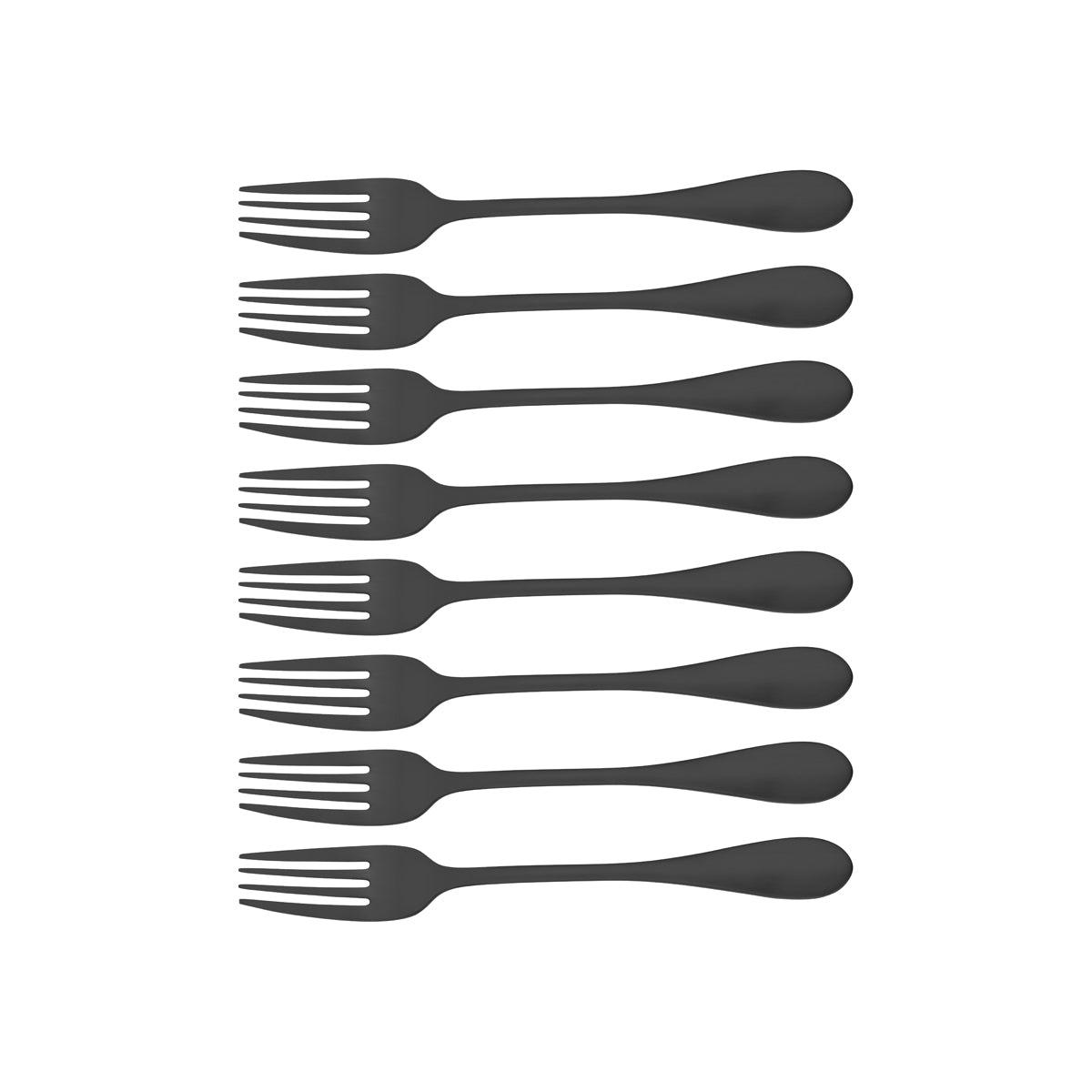 13000-56 Tablekraft Soho Ink Cutlery Set 56pc Tomkin Australia Hospitality Supplies