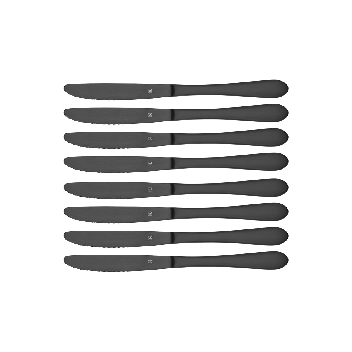 13000-56 Tablekraft Soho Ink Cutlery Set 56pc Tomkin Australia Hospitality Supplies