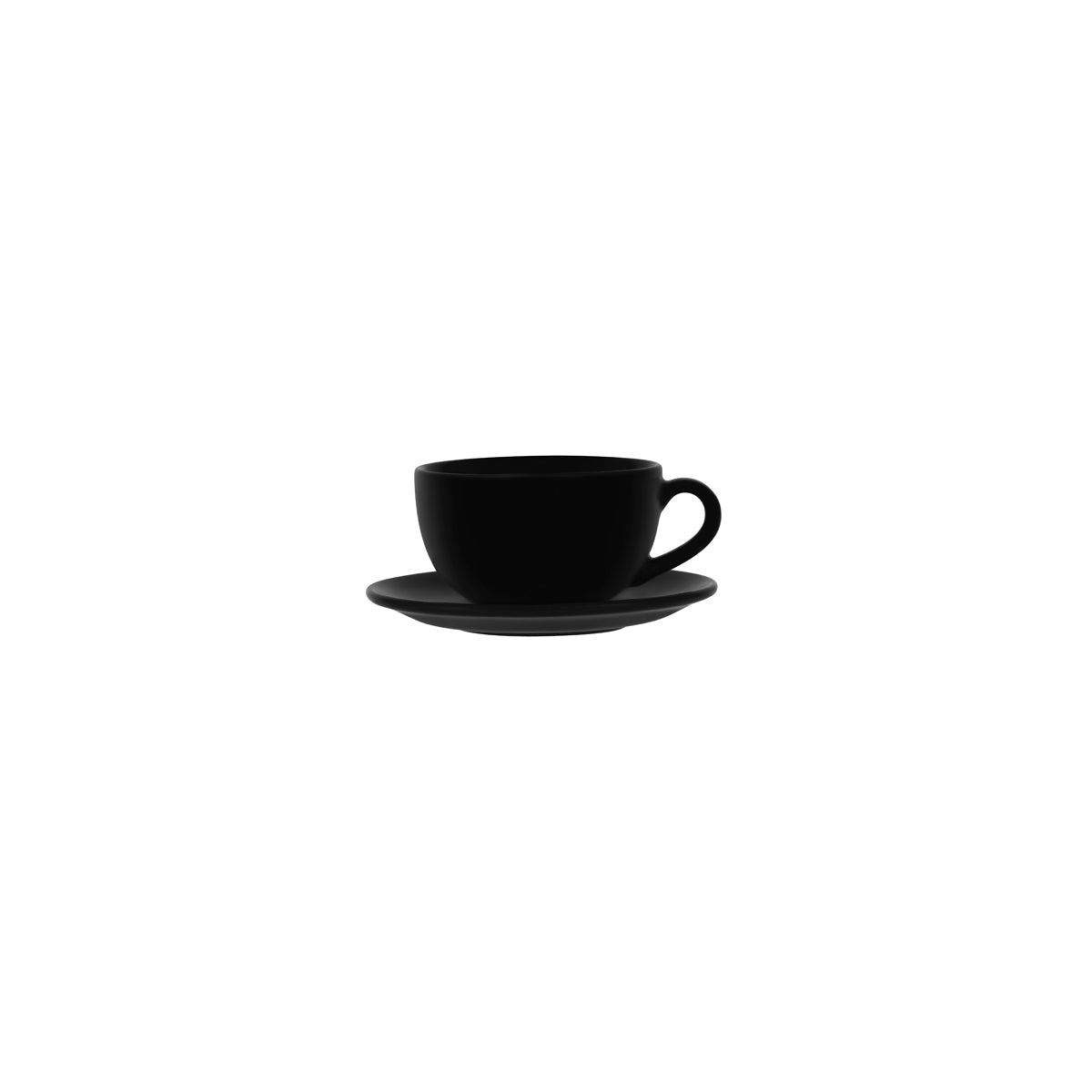 130784 Bonna Notte Black Rita Coffee Cup 110x70mm / 350ml Tomkin Australia Hospitality Supplies 