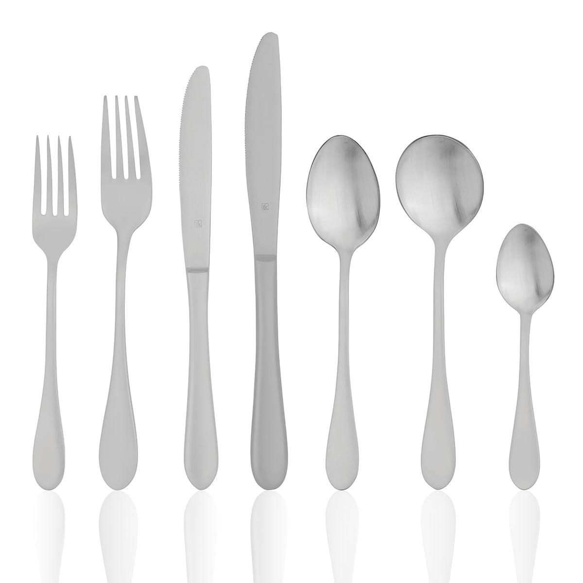 13300-56 Tablekraft Soho Matt Cutlery Set 56pc Tomkin Australia Hospitality Supplies