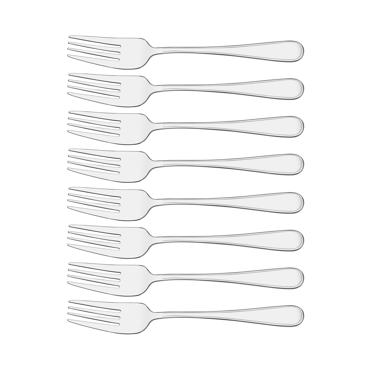 17300-56 Tablekraft Melrose Cutlery Set 56pc Tomkin Australia Hospitality Supplies