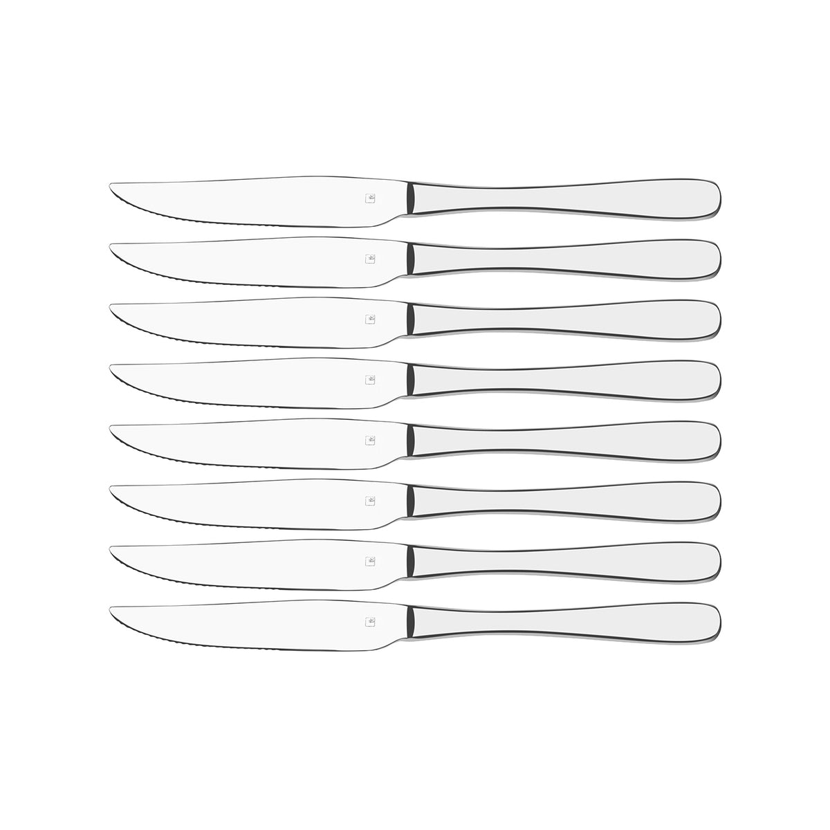 17600-118 Tablekraft Luxor Steak Knive Set 8pc Tomkin Australia Hospitality Supplies