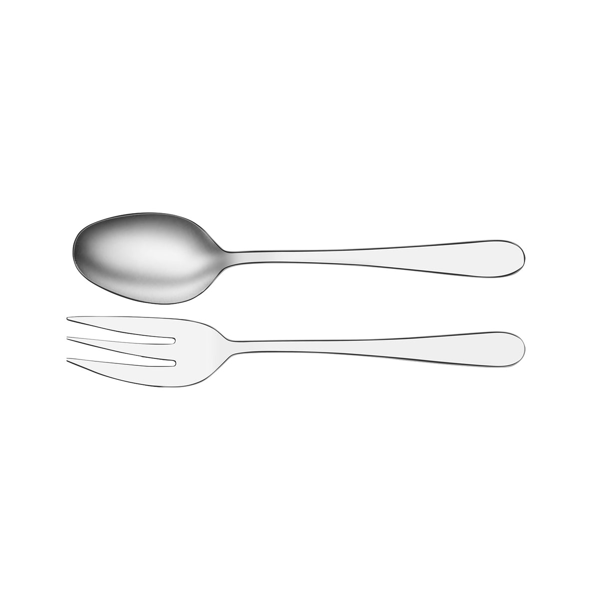 17600-13 Tablekraft Serving Fork and Spoon Set 2pc Tomkin Australia Hospitality Supplies