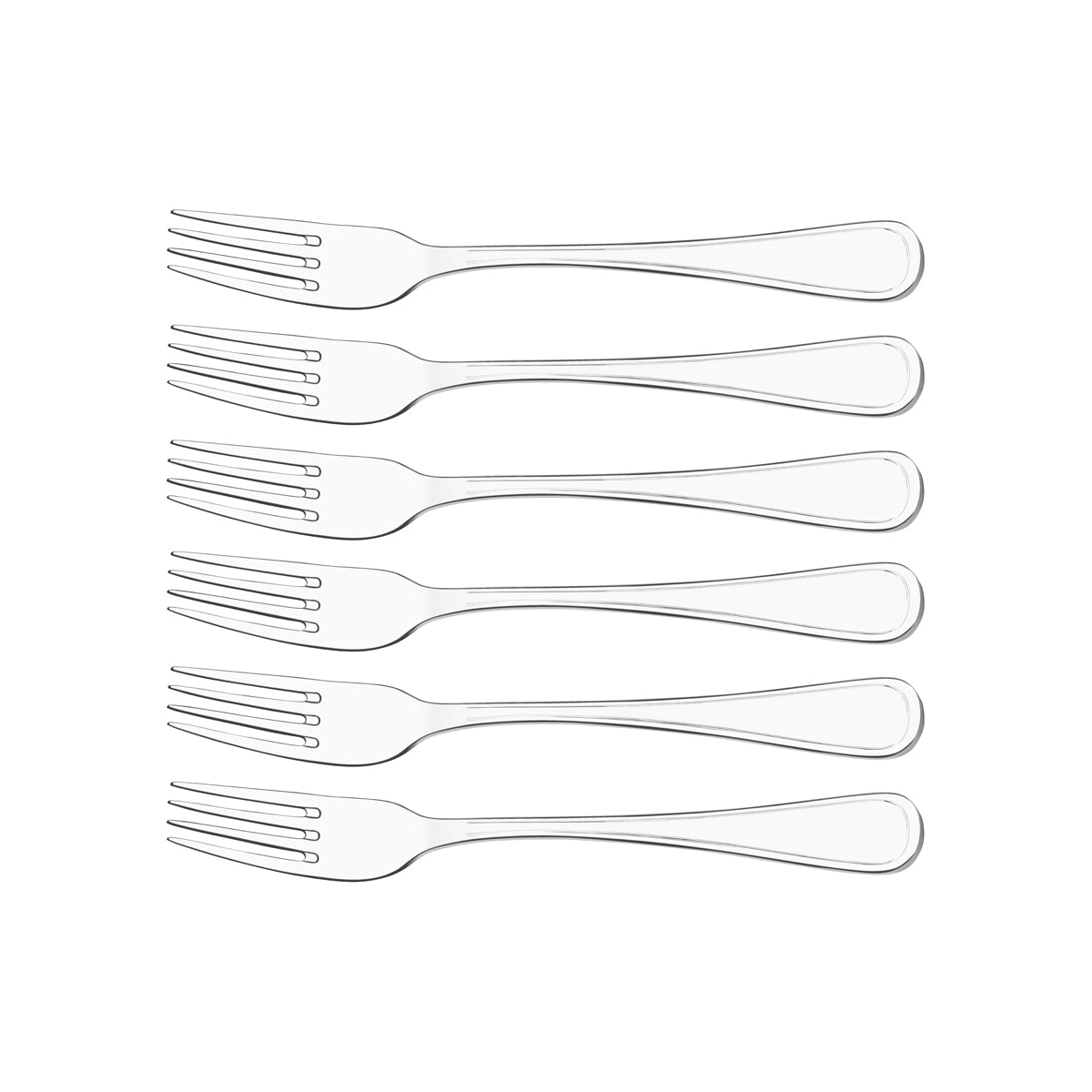 18000-24 Tablekraft Casino Cutlery Set 24pc Tomkin Australia Hospitality Supplies