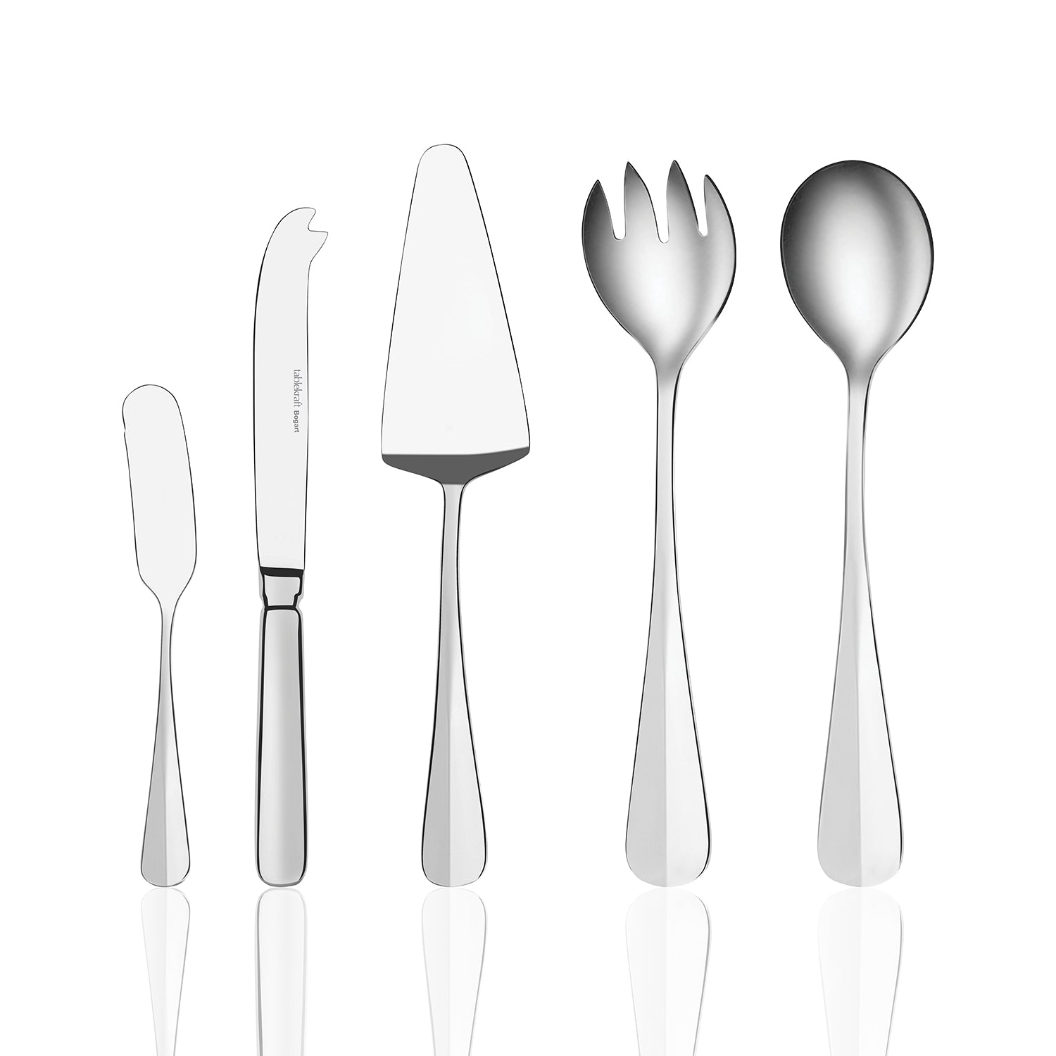 18500-5 Tablekraft Bogart Hostess Set 5pc Tomkin Australia Hospitality Supplies