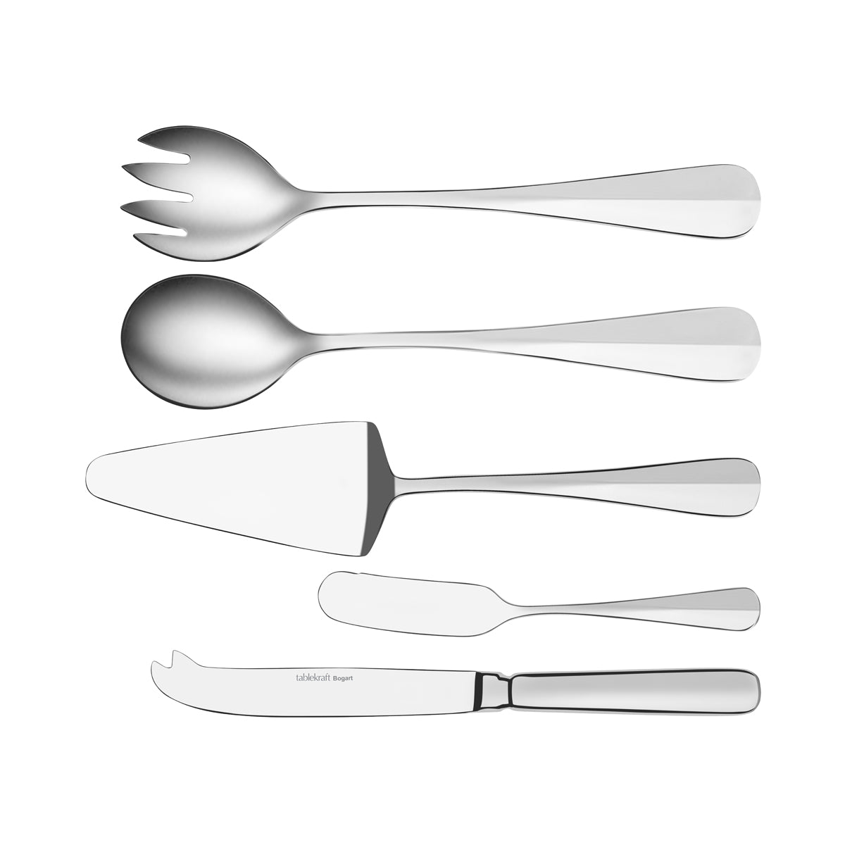 18500-5 Tablekraft Bogart Hostess Set 5pc Tomkin Australia Hospitality Supplies