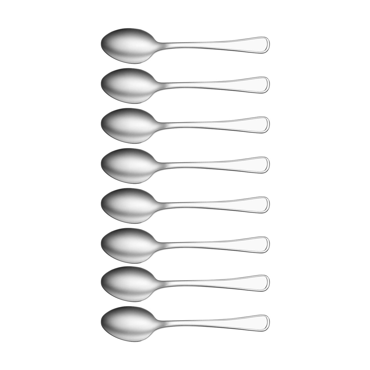 18700-102 Tablekraft Oxford Teaspoon Set 8pc Tomkin Australia Hospitality Supplies
