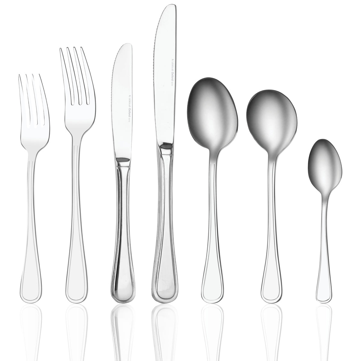18700-56 Tablekraft Oxford Cutlery Set 56pc Tomkin Australia Hospitality Supplies