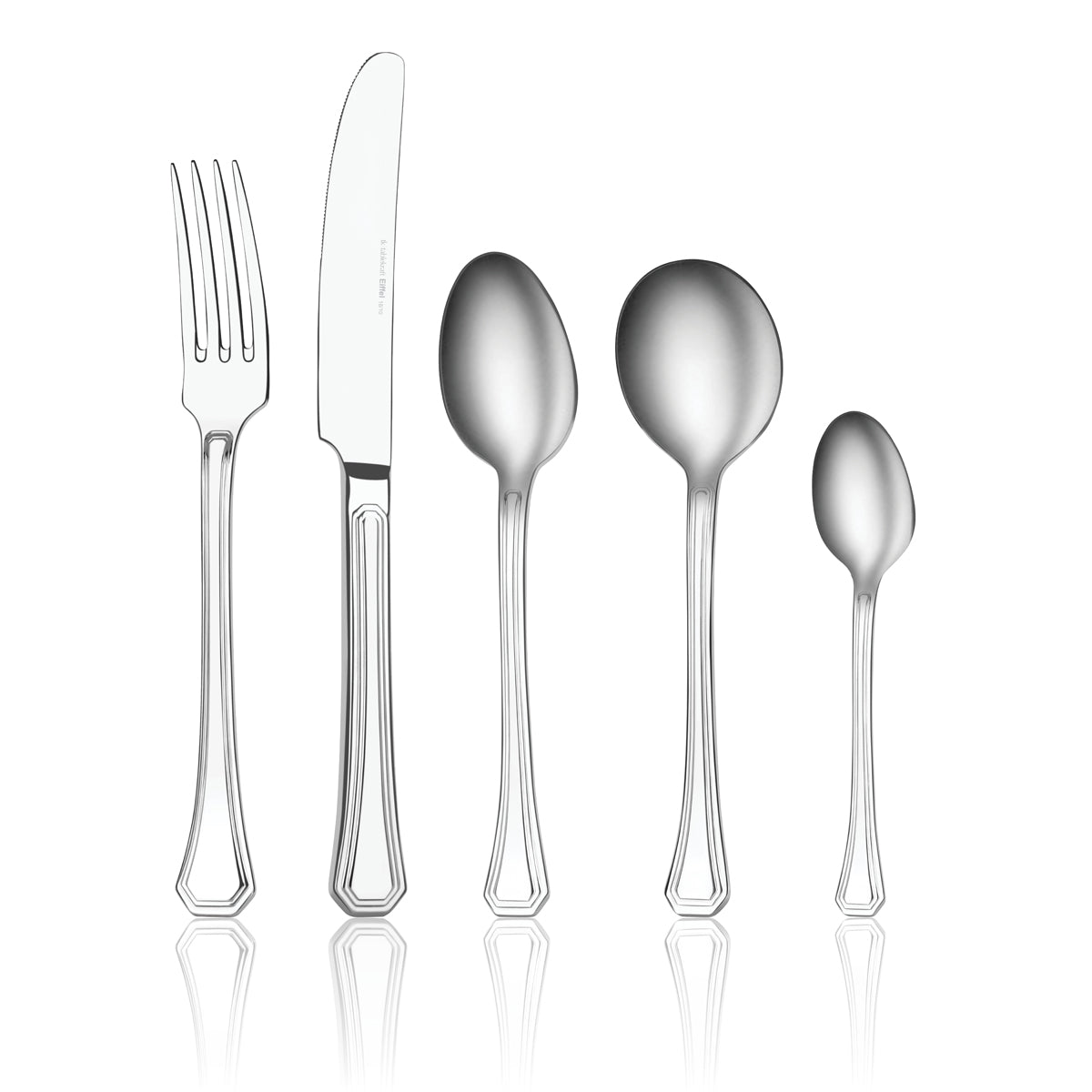 19100-40 Tablekraft Eiffel Cutlery Set 40pc Tomkin Australia Hospitality Supplies 