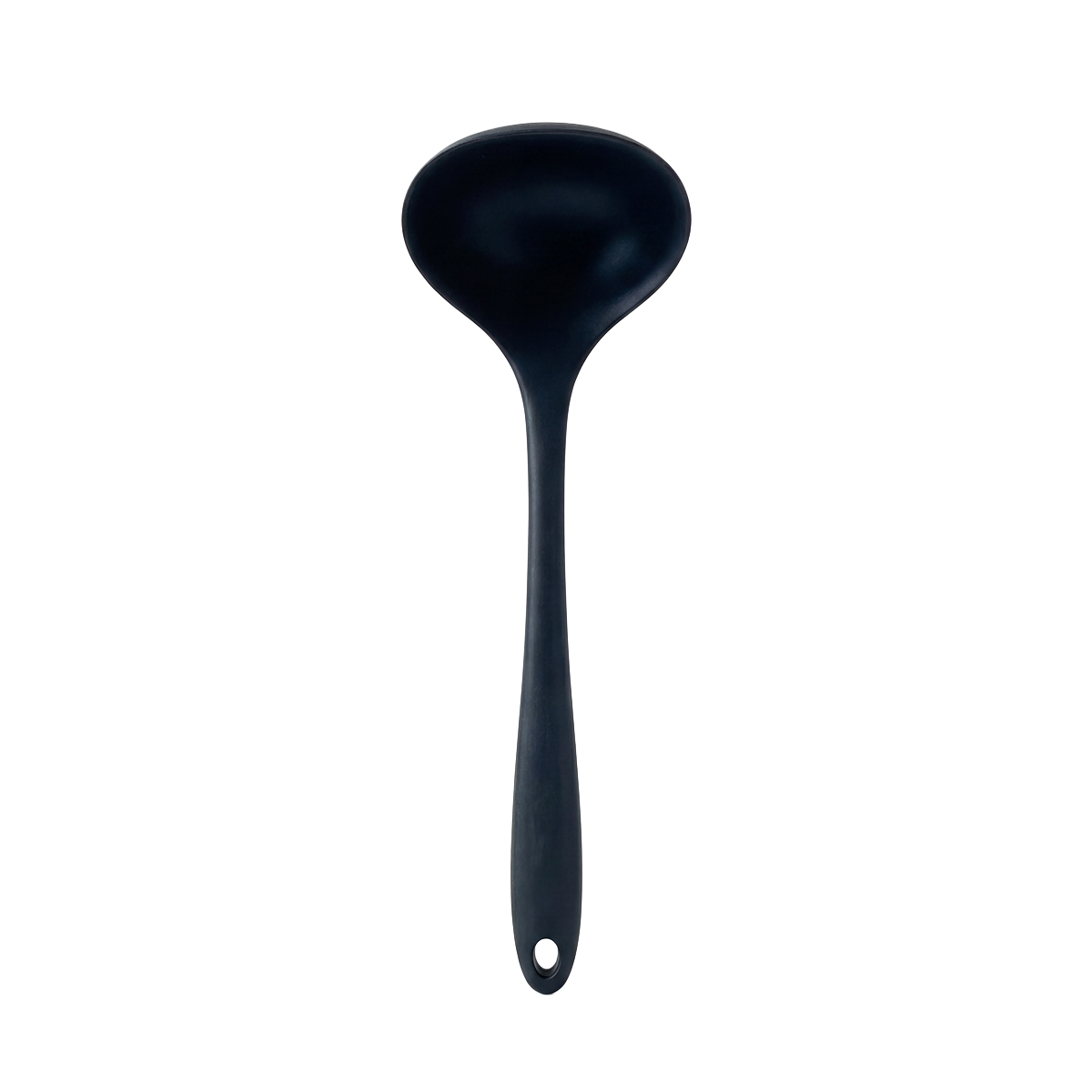 Serve Black Ladle Silicone 296mm