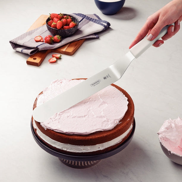 Professional Master Bakers Spatula Angled White 70x305x485mm