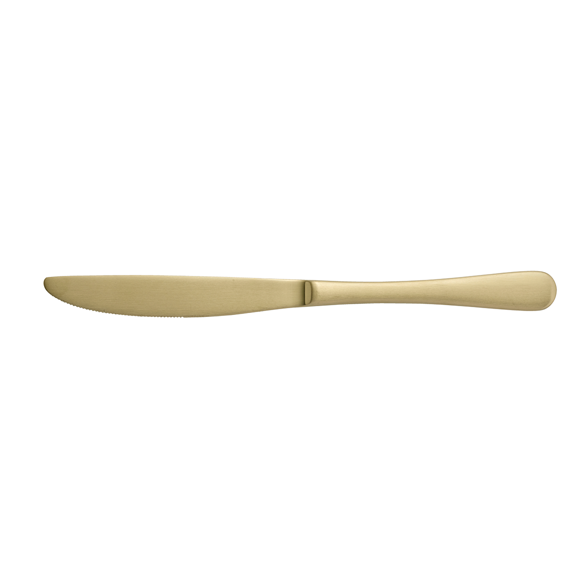 Luxor Champagne Satin Table Knife Solid 228mm