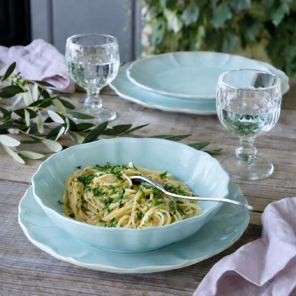 Alentejo Turquoise Round Pasta Bowl 230mm / 1190ml