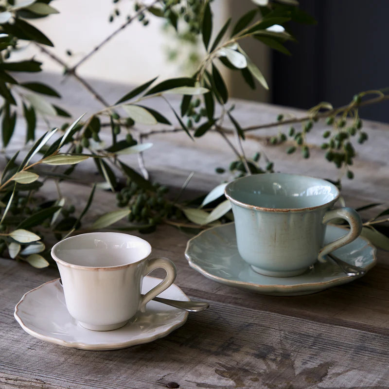 Alentejo Turquoise Tea Cup & Saucer Set 220ml