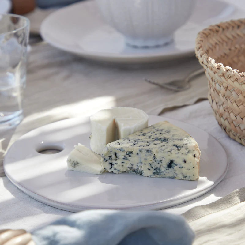 300123 Costa Nova Aparte White Round Board 212mm Tomkin Australia Hospitality Supplies