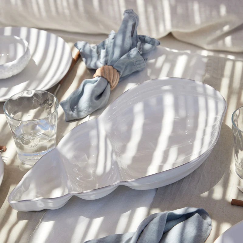 Aparte White Appetizer Dish 406x206mm