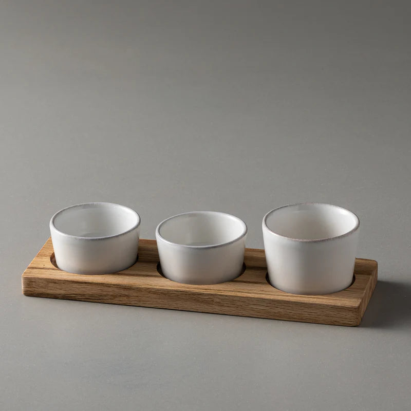 300137 Costa Nova Aparte White Bucket 323x244mm Tomkin Australia Hospitality Supplies