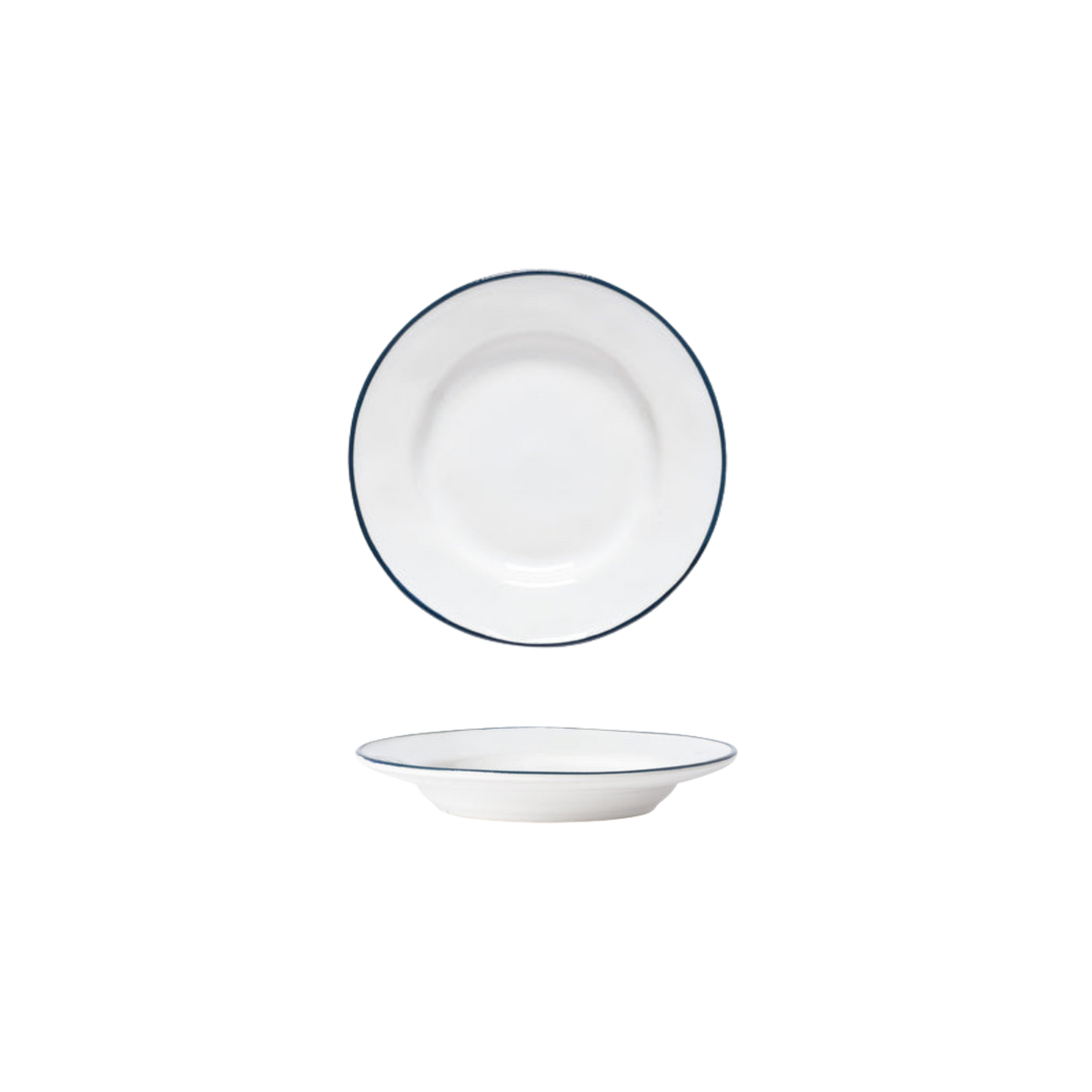Beja White-Blue Bread Plate 148mm
