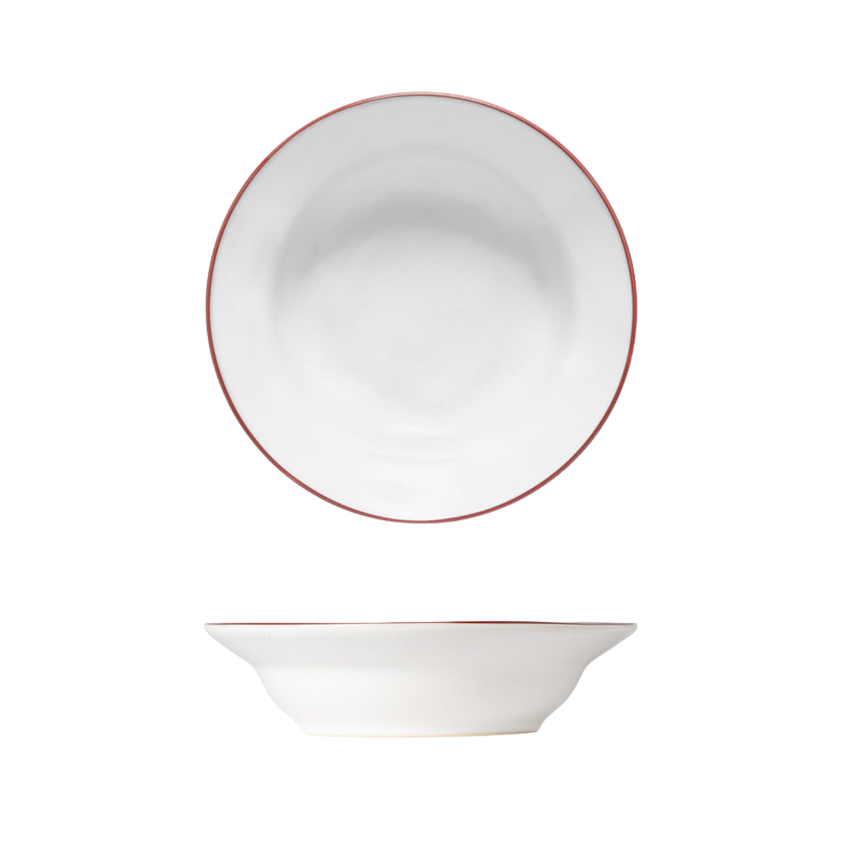 Beja White-Red Plate 211mm