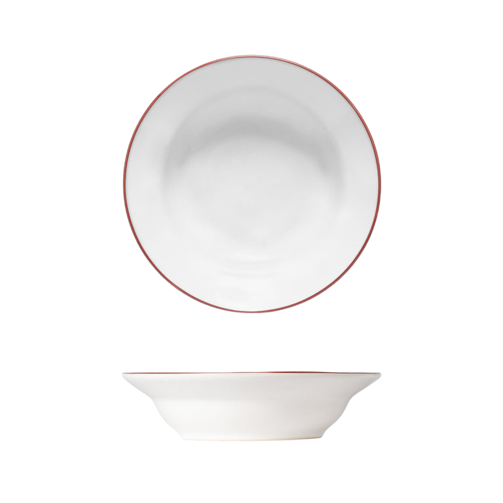 Beja White-Red Plate 211mm