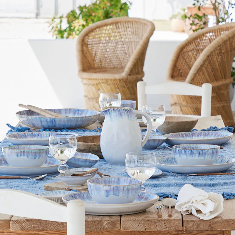300382 Costa Nova Brisa Ria Blue Round Bowl 158mm / 670ml Tomkin Australia Hospitality Supplies