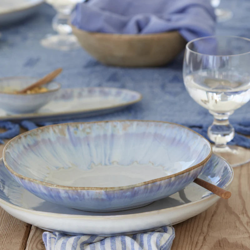 300383 Costa Nova Brisa Ria Blue Round Pasta Bowl 233mm / 930ml Tomkin Australia Hospitality Supplies
