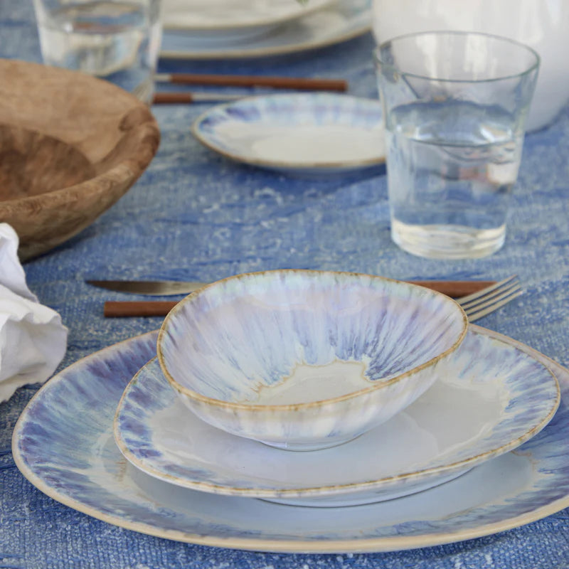 300391 Costa Nova Brisa Ria Blue Oval Bowl 152x120mm / 200ml Tomkin Australia Hospitality Supplies