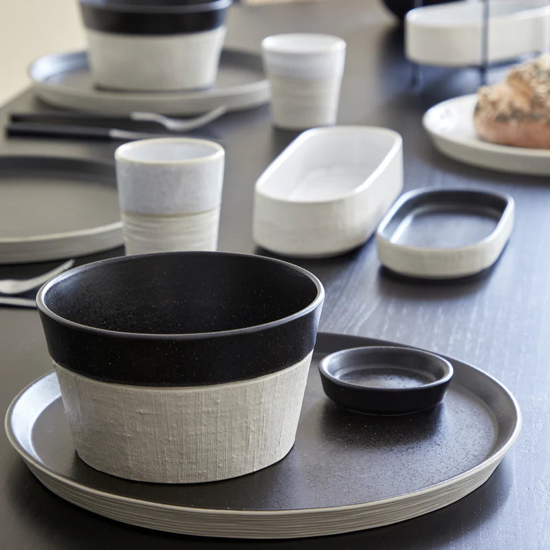 Notos Latitude Black Round Plate 77mm