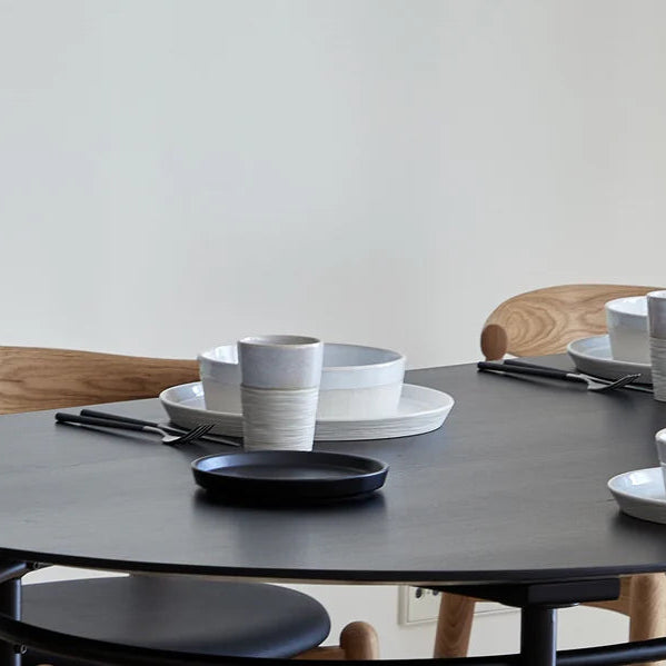 Notos Latitude Black Round Plate 125mm