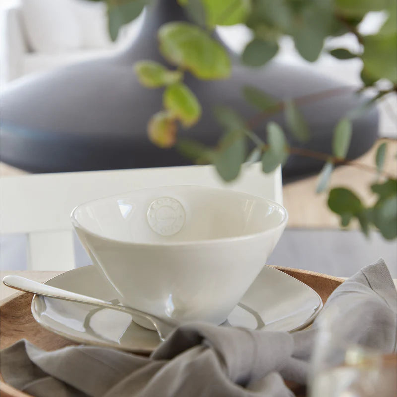 301236 Costa Nova Nova White Round Bowl 115mm / 270ml  Tomkin Australia Hospitality Supplies