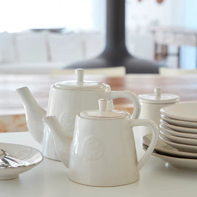 301242 Costa Nova Nova White Teapot 510ml  Tomkin Australia Hospitality Supplies