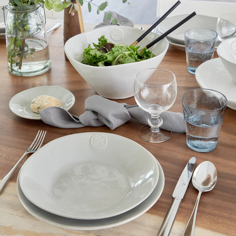 301313 Costa Nova Nova Sand Grey Plate 211mm Tomkin Australia Hospitality Supplies