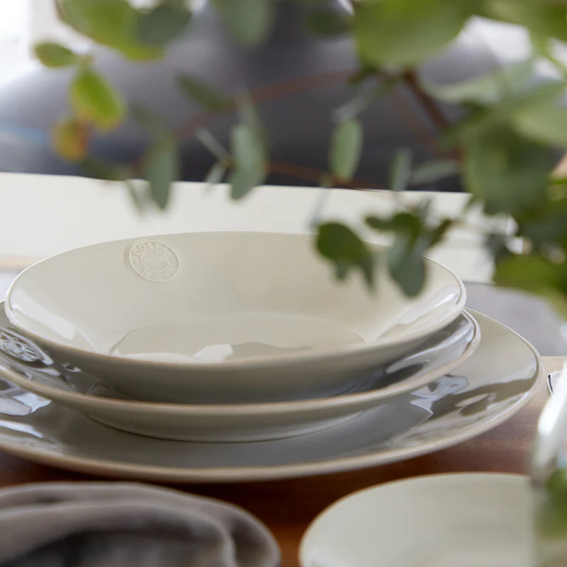 301312 Costa Nova Nova Sand Grey Soup/Pasta Plate 255mm / 790ml  Tomkin Australia Hospitality Supplies