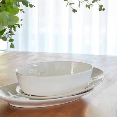Nova Sand Grey Oval Platter 290x214mm