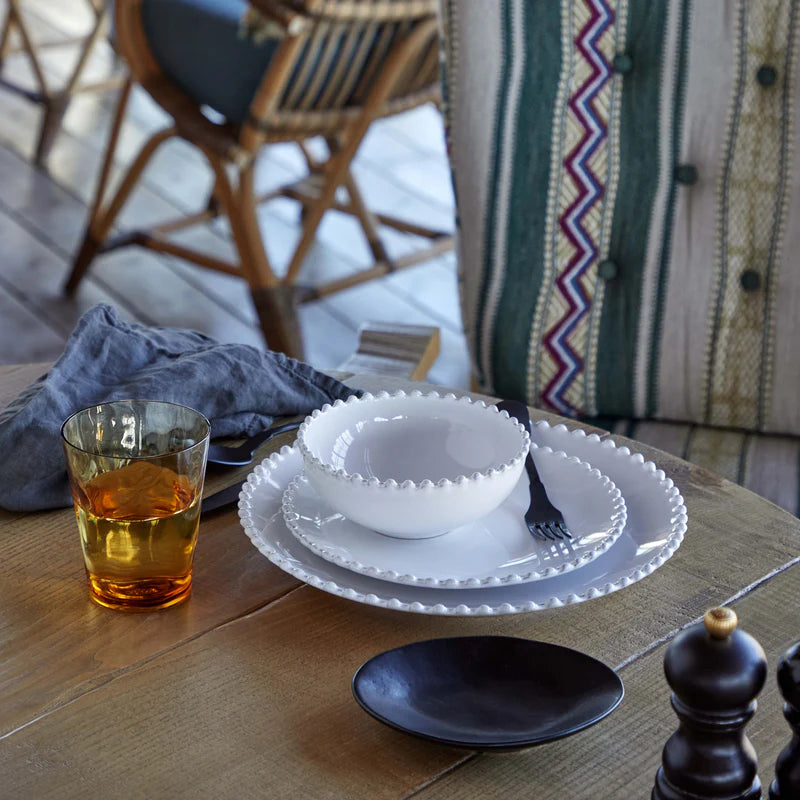 Pearl Round Low Bowl 360ml