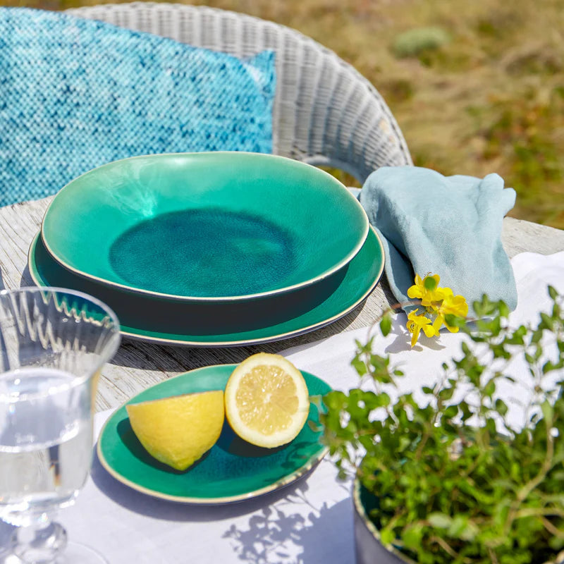 301551 Costa Nova Riviera Azur Oval Plate 154x120mm Tomkin Australia Hospitality Supplies