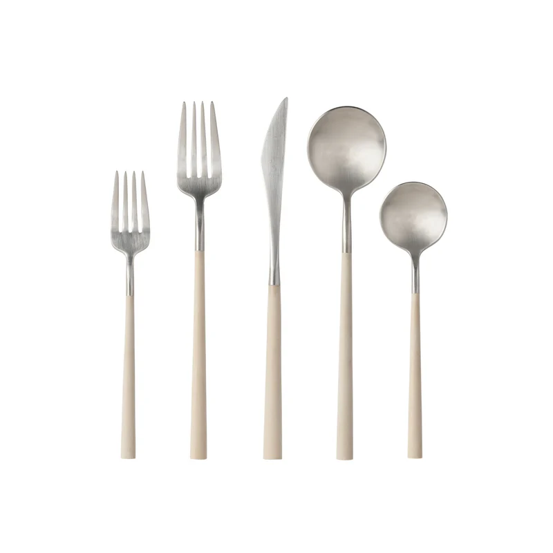 Mito Brushed Crucable 5pc Cutlery Set
