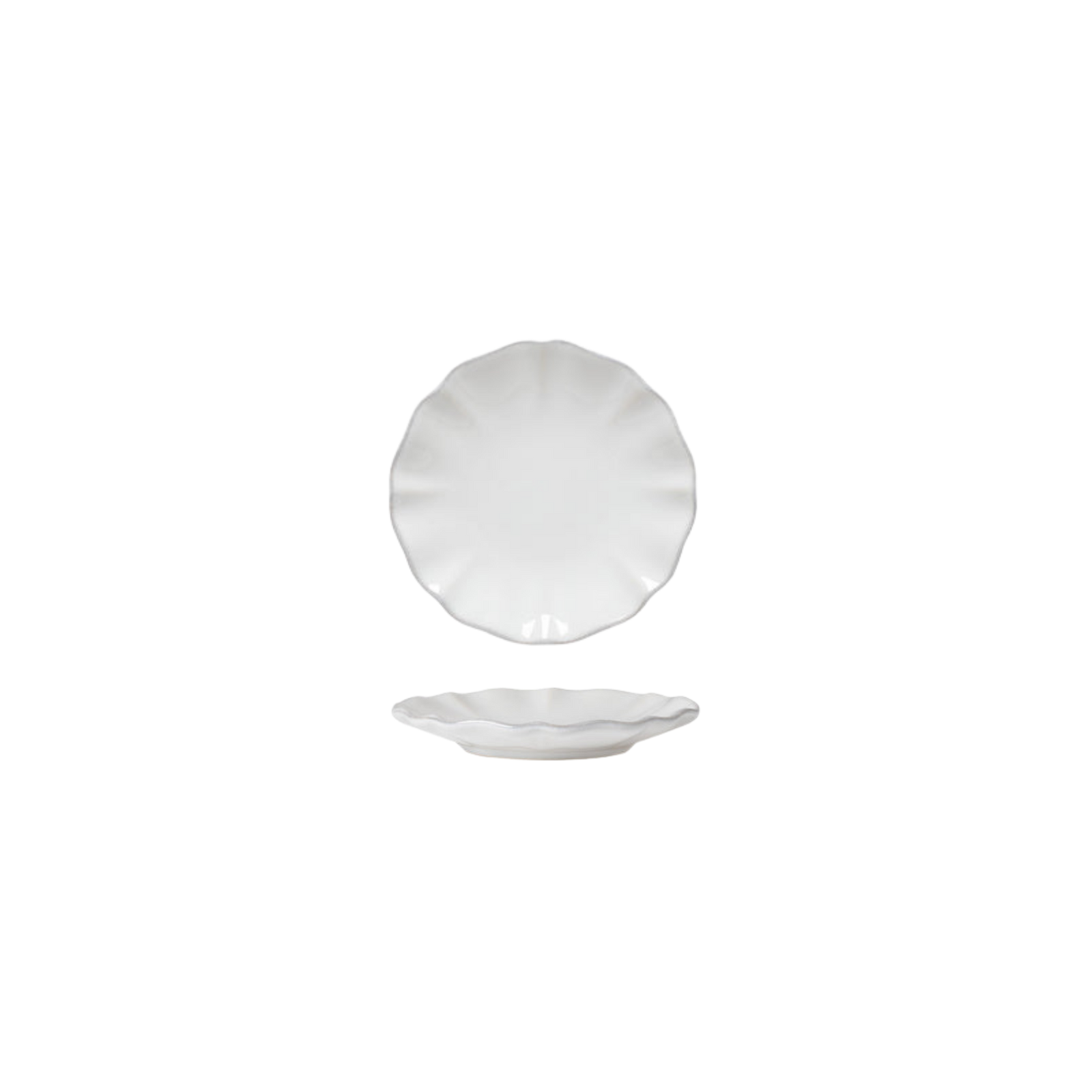 Rosa White Appetizer Plate 125mm