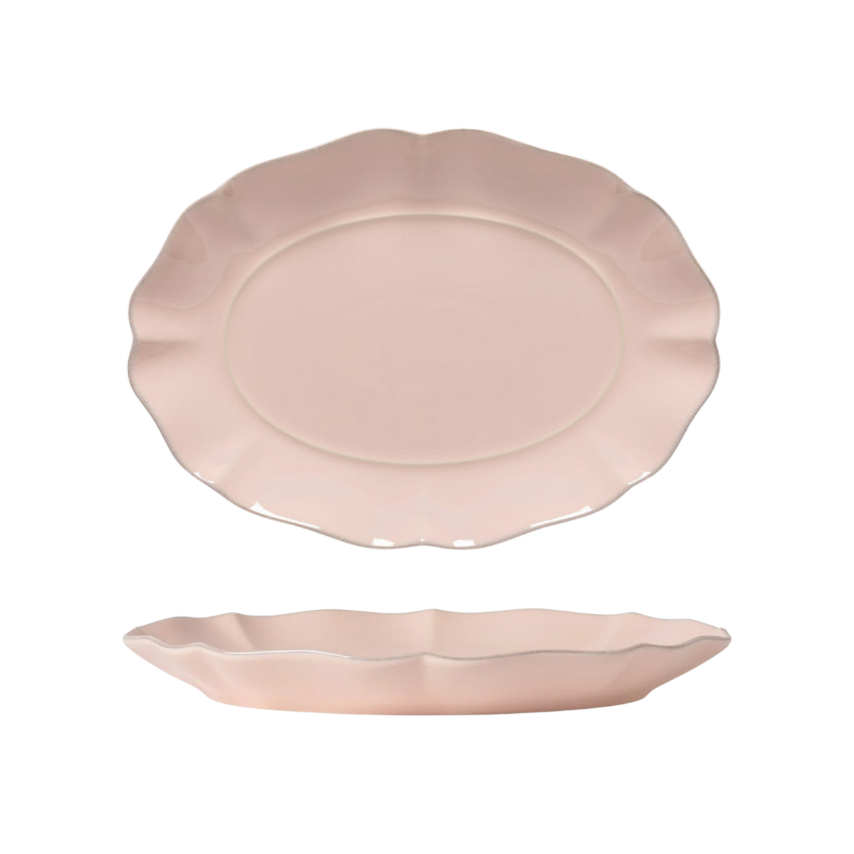 Rosa Rose Pink Oval Platter 297mm