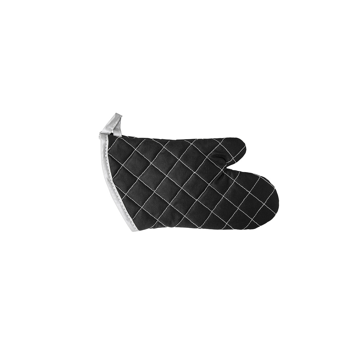 31586 Chef Inox Oven Mitt Flame Retardant Black 330mm Tomkin Australia Hospitality Supplies