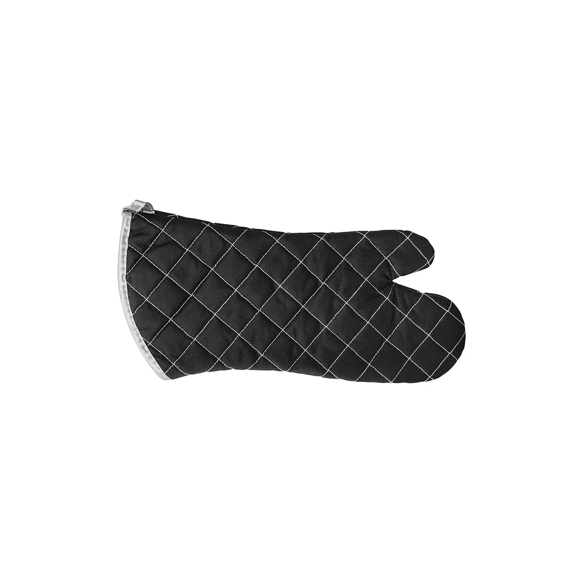 31587 Chef Inox Oven Mitt Flame Retardant Black 430mm Tomkin Australia Hospitality Supplies