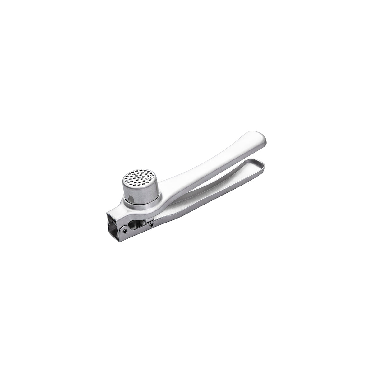 33009 Chef Inox Garlic Press Stainless Steel 175x40x50mm Tomkin Australia Hospitality Supplies