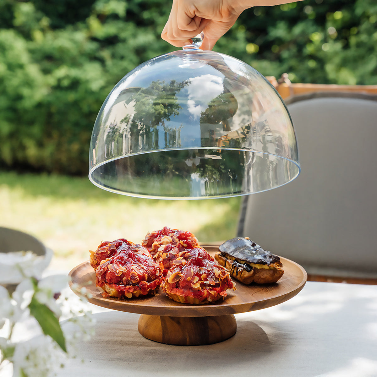 APS Acacia Cake Stand 330x80mm