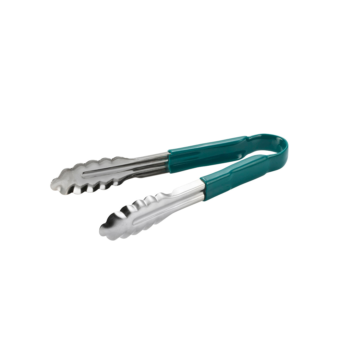 Essentials Tong Stainless Steel Green Handle 230mm